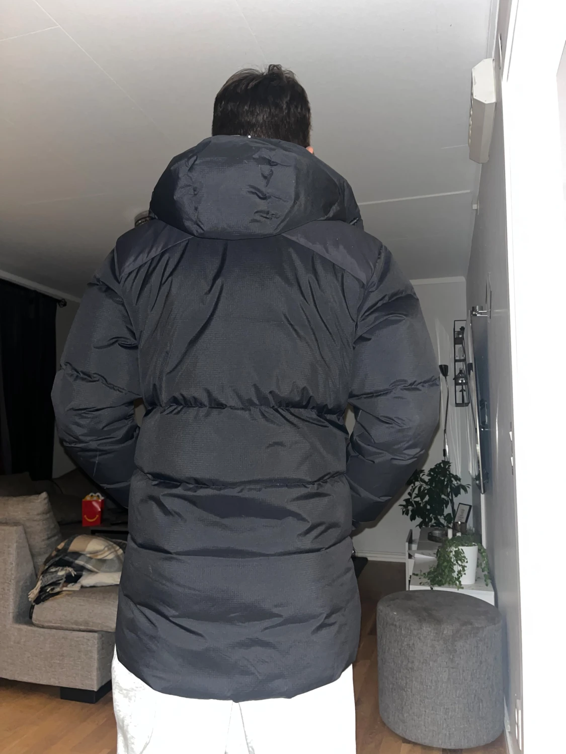 Svart Sail Racing dunjacka med huva - 5