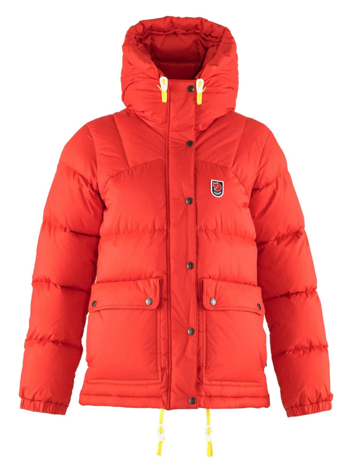 röd fjällräven expedition down lite jacka  - 1