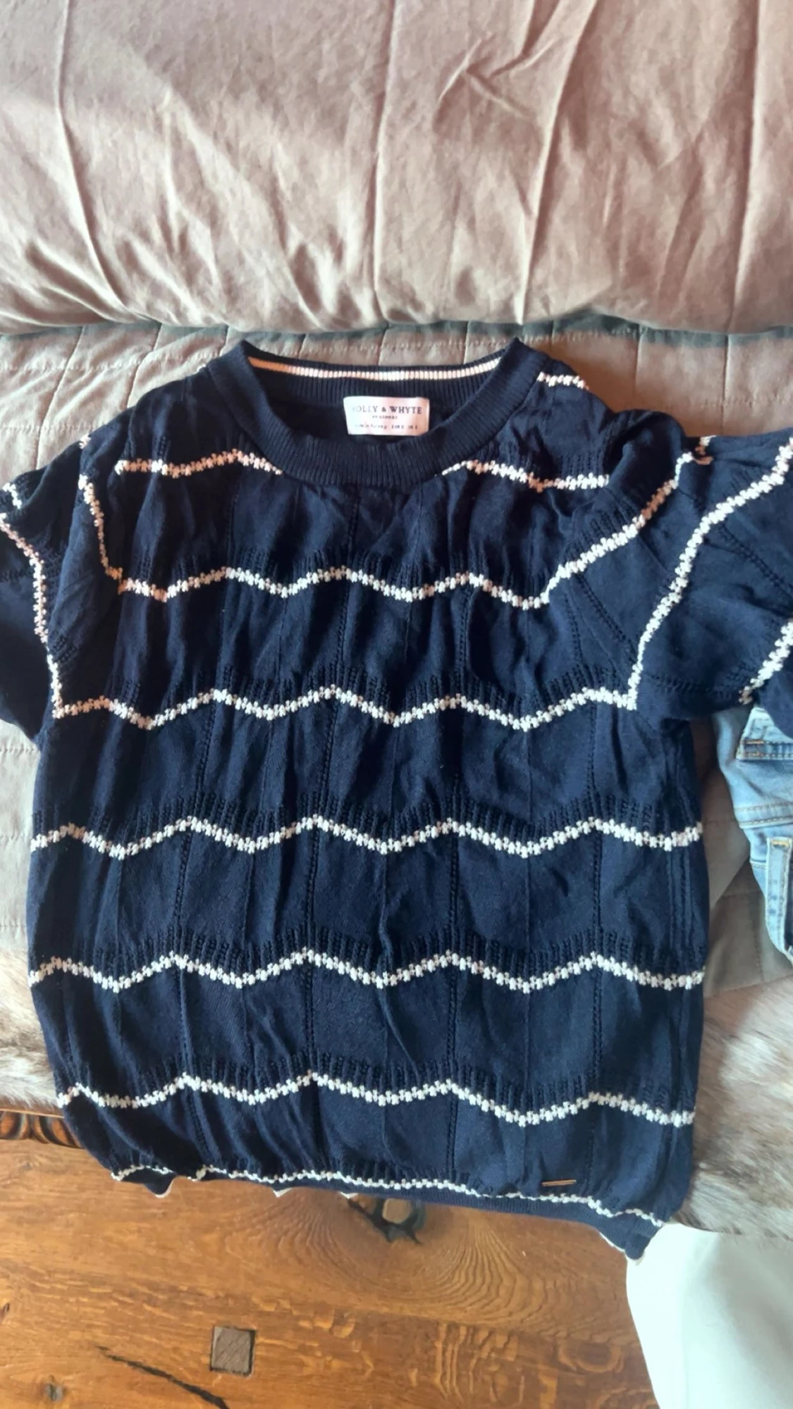 Randig stickad tröja Holly & Whyte - 2