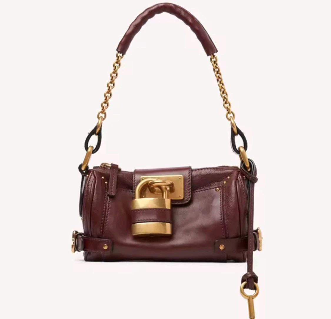 Chloé Paddington axelväska i skinn (mini) - 1