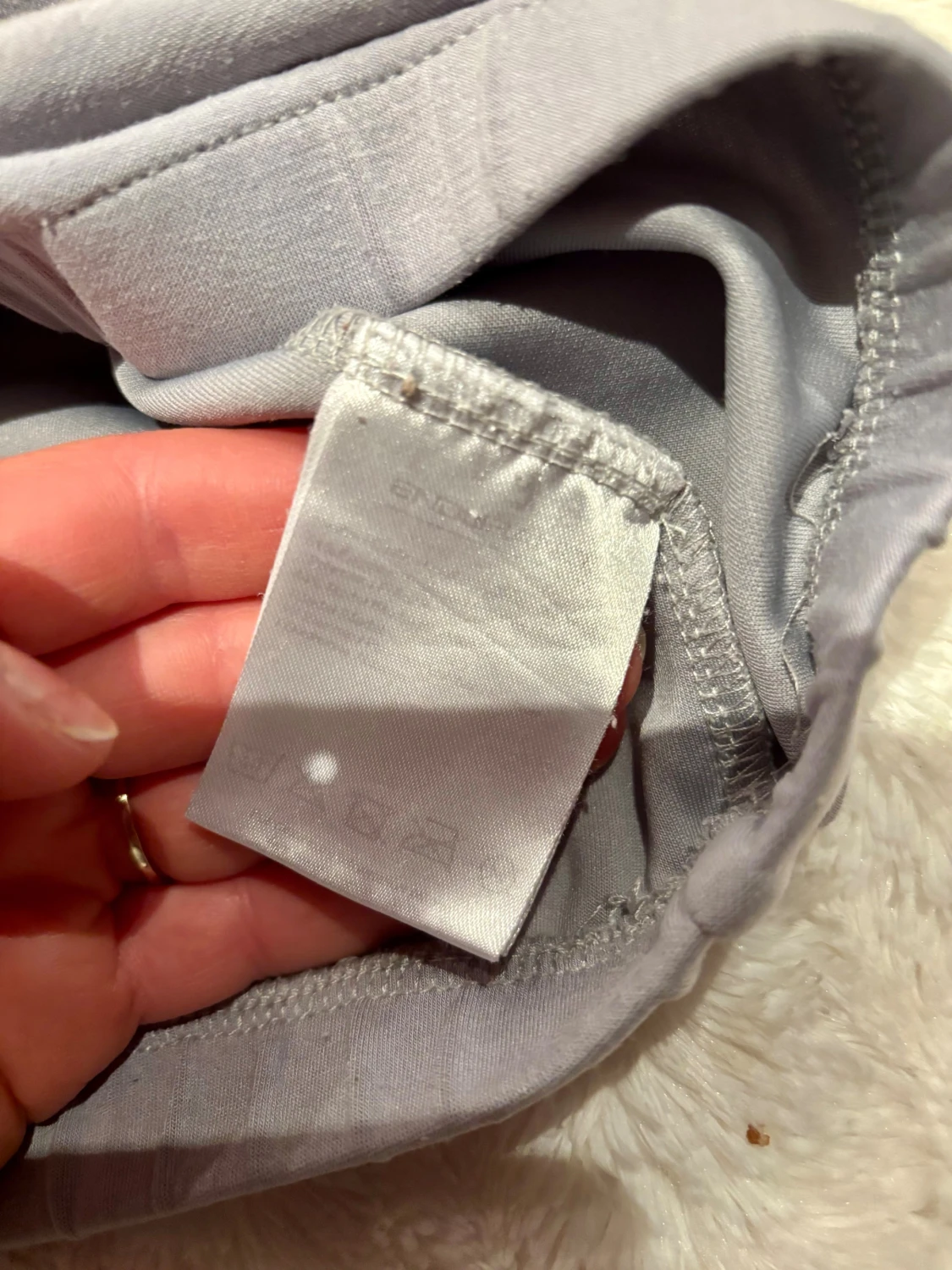 Ljusgrå hoodie från endurance  - 3