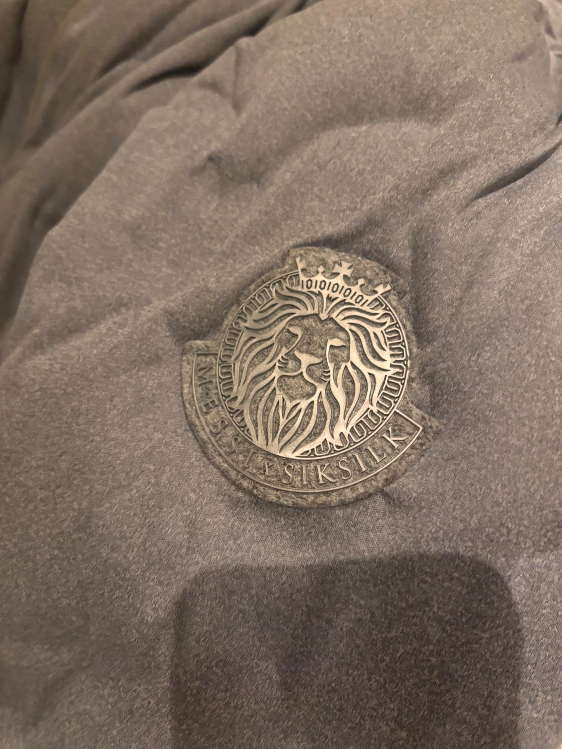 Grå pufferjacka från Messi X SikSilk - 2