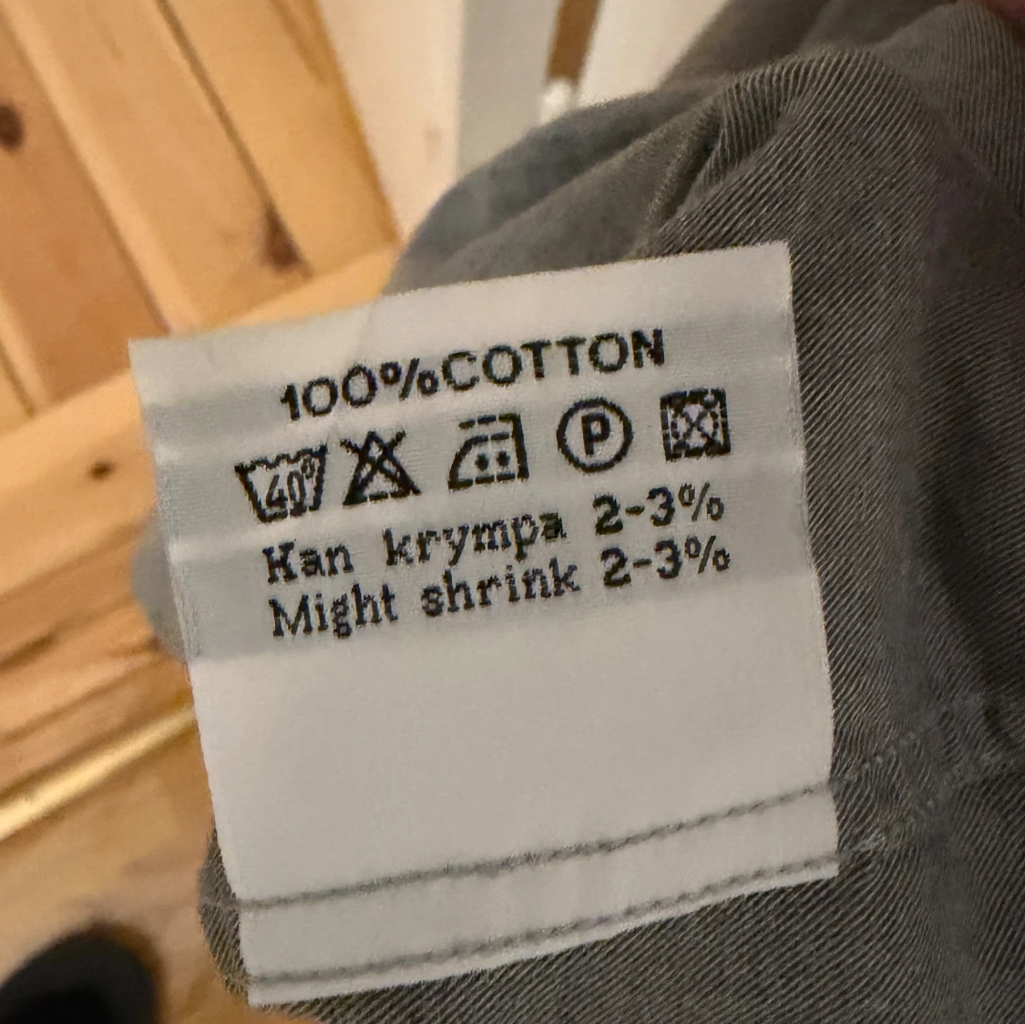 Grå skjorta från The Shirt Factory - 3