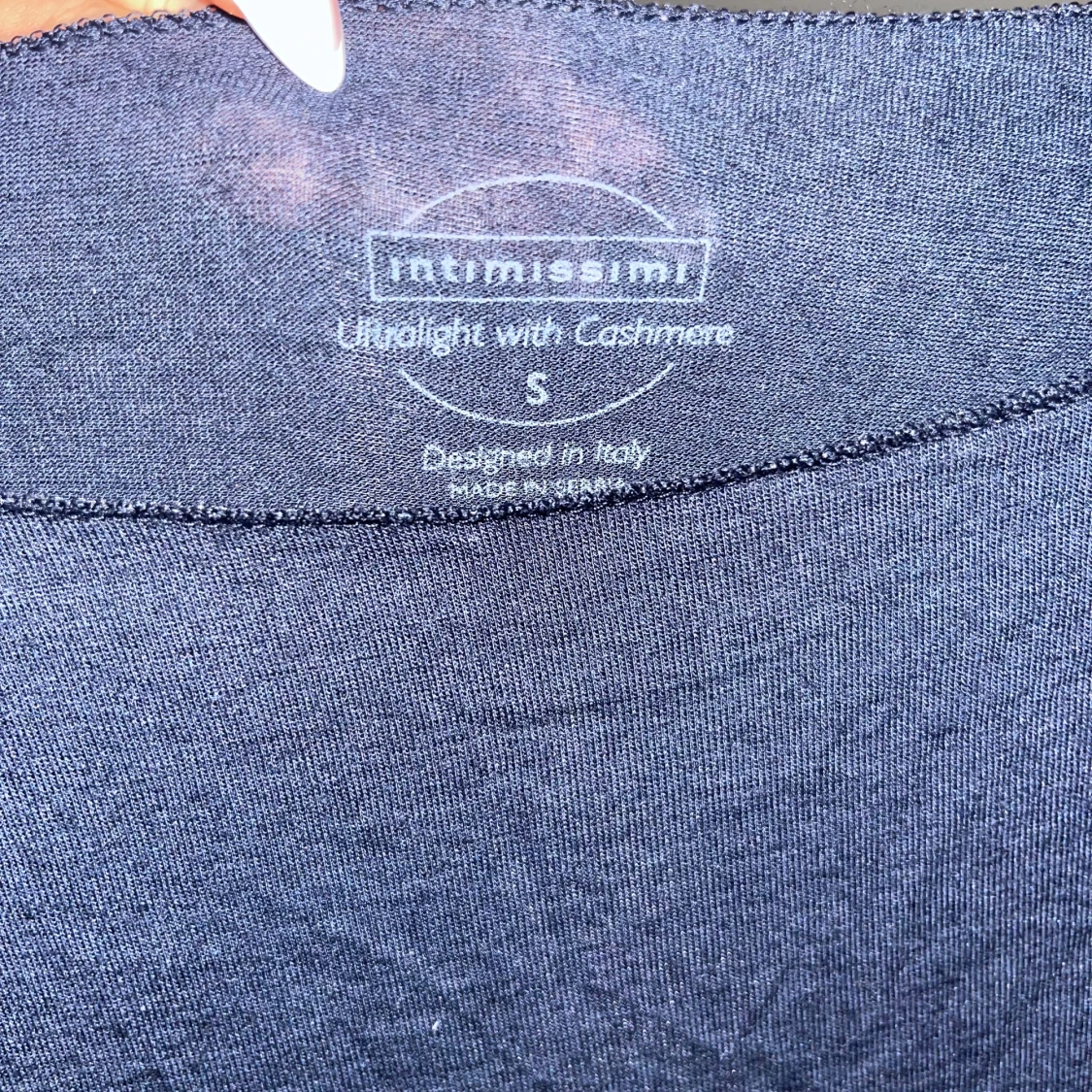 Blå långärmad topp från Intimissimi - 2