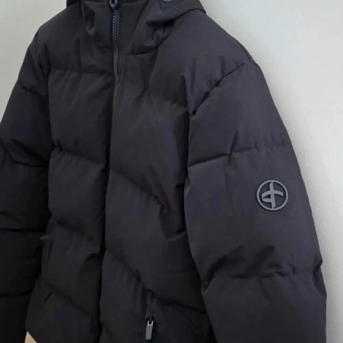 Svart pufferjacka från Cross Sportswear S - 4