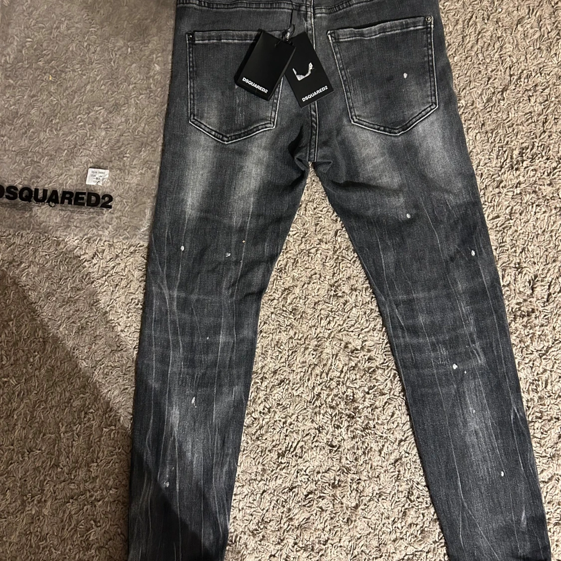 Svarta slim jeans från Dsquared2 - 1