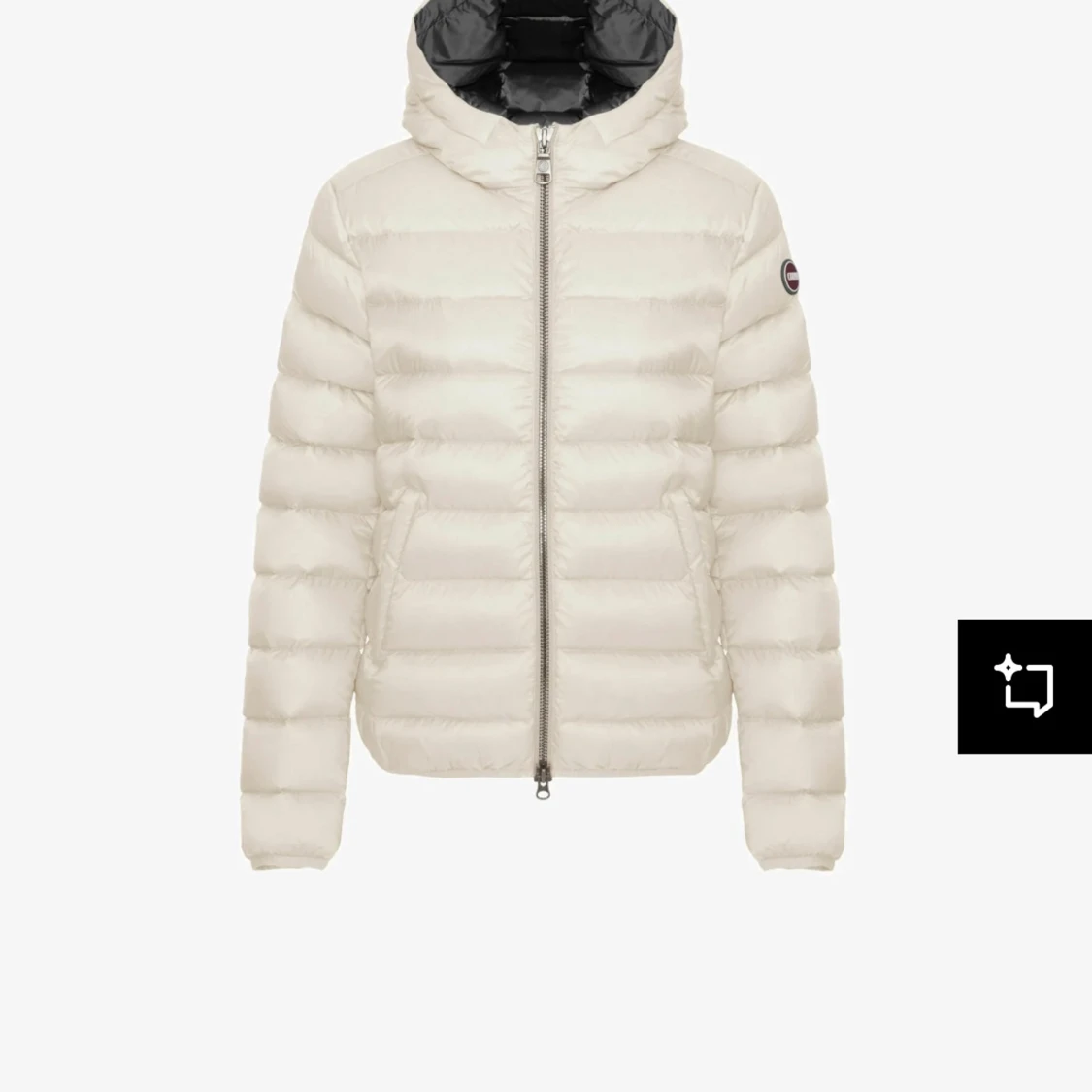 Vit dunjacka från Colmar