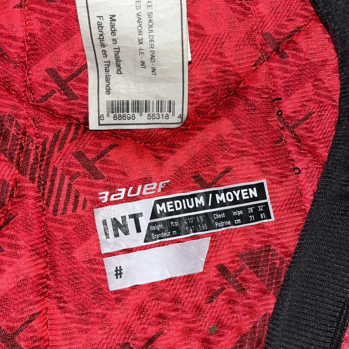 Vapor 3X Shoulder Pad INT Medium - 1