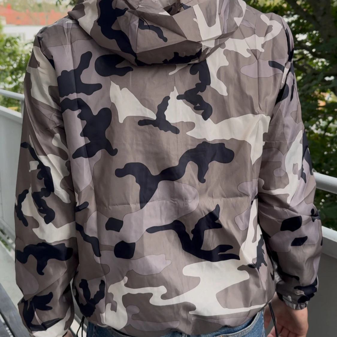 Camo windbreaker/höstjacka - 1