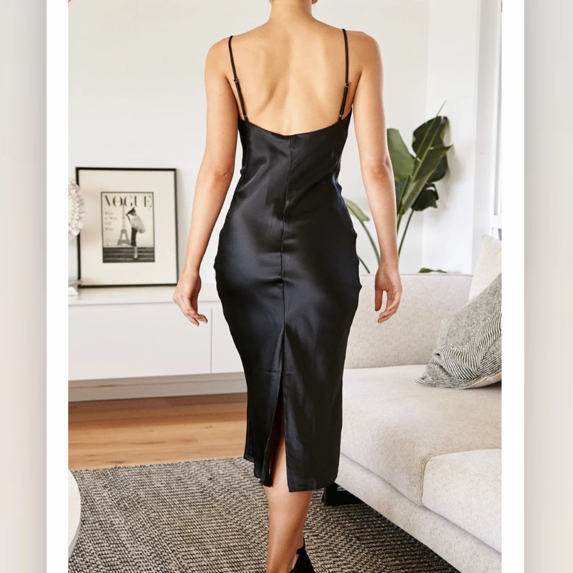 Satinklänning NY - 90