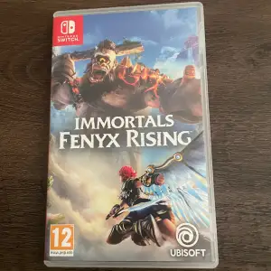 Immortals Fenyx Rising till Nintendo Switch. Spelat fåtal gånger. 