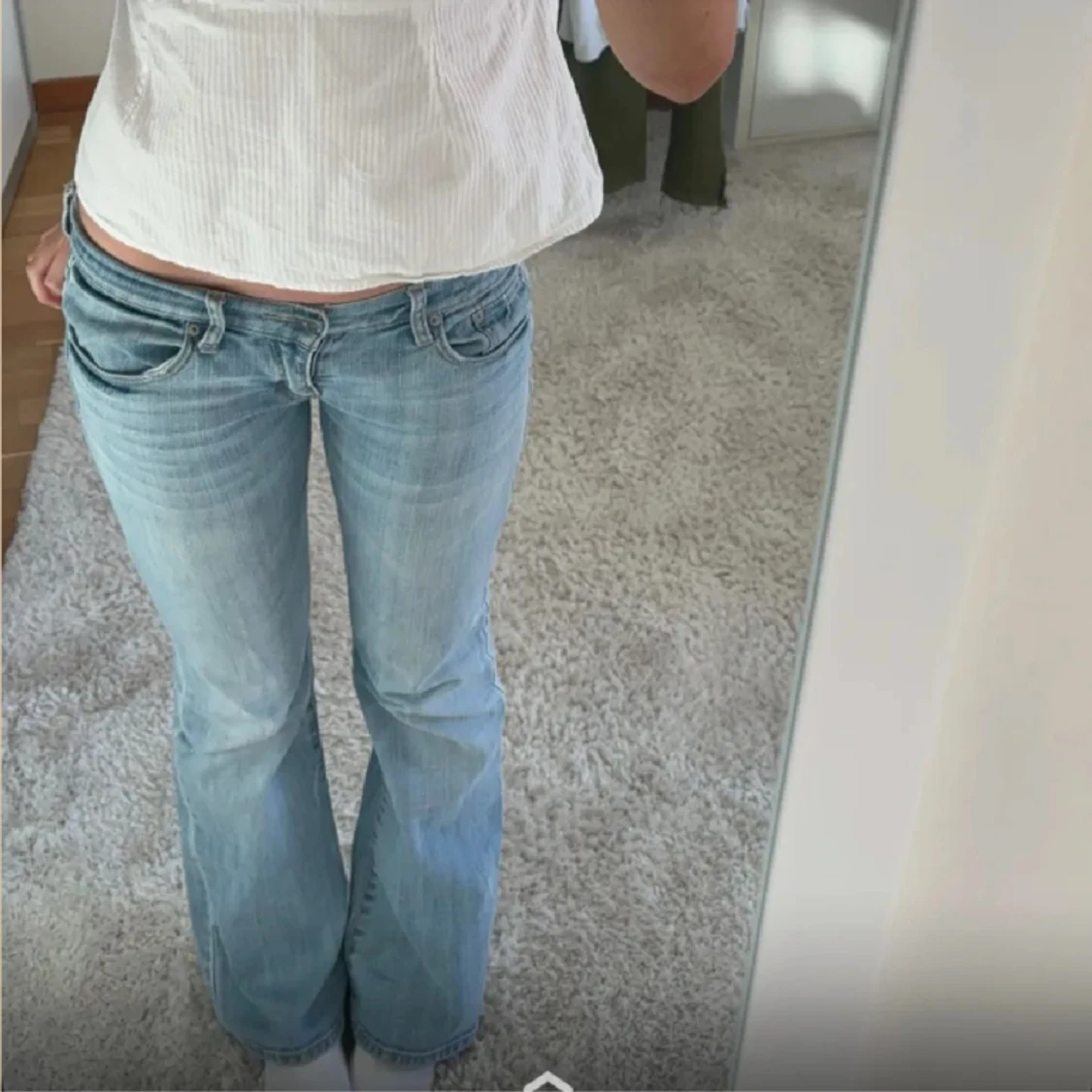 Lågmidjade jeans - 90