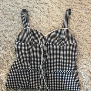 Zara topp - Fin topp st M rutig