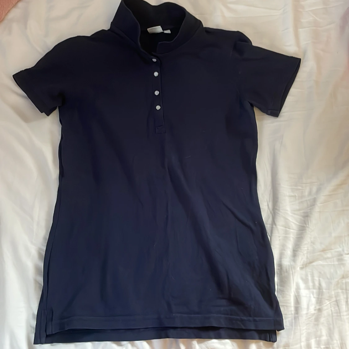 Mörkblå pikétröja från CRW - 90