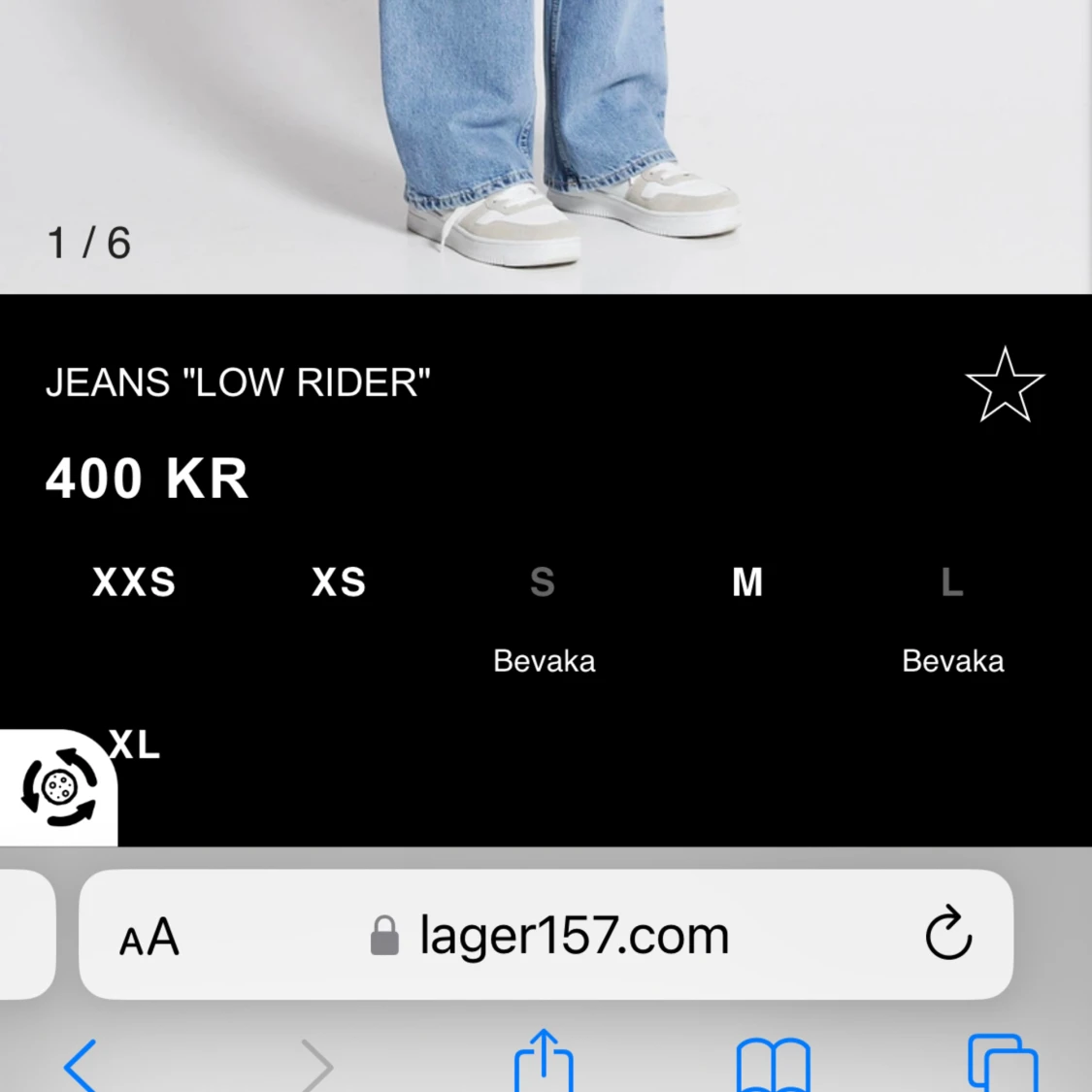 Lågmidjade jeans - 92
