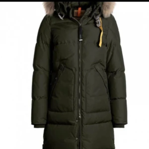 Grön dunjacka med pälsdetaljer - Säljer en snygg och varm grön dunjacka med pälsdetaljer på huvan. Jackan har en lång modell med dragkedja och flera praktiska fickor. Perfekt för kalla vinterdagar! 🧥❄️pris kan diskuteras 