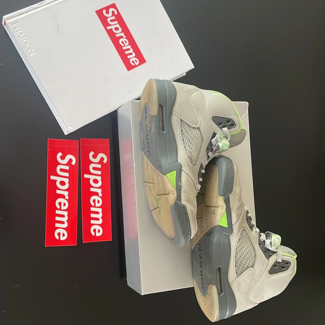 Jordan 5 green bean - 90