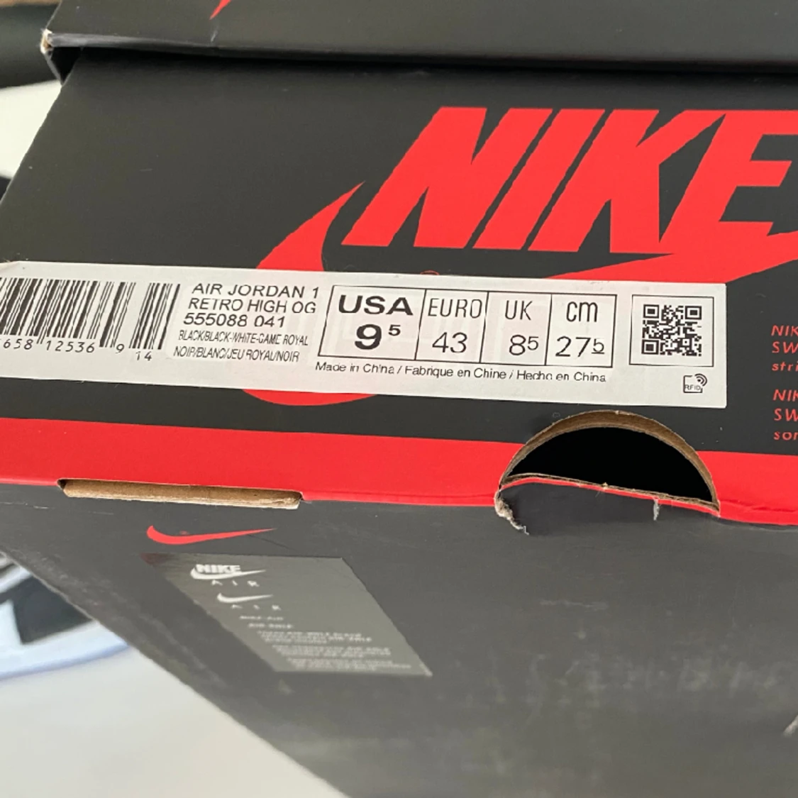 Air Jordan 1 Retro High OG ‘Royal Toe’ - 91
