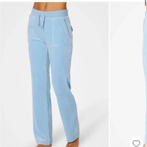 blåa juicy  - juicy couture byxor i blå, toppen skick. 