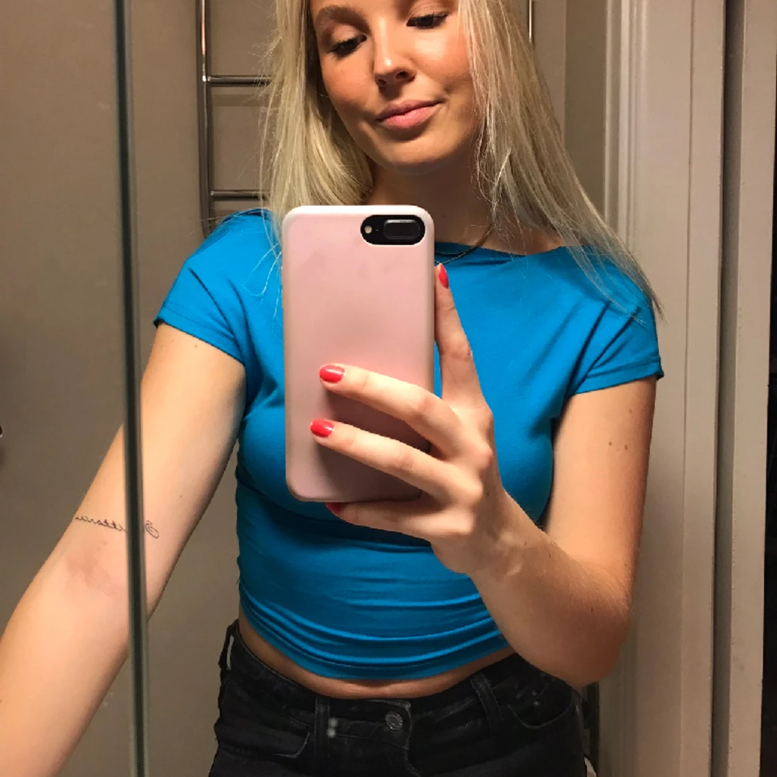 Topp med öppen rygg - 90