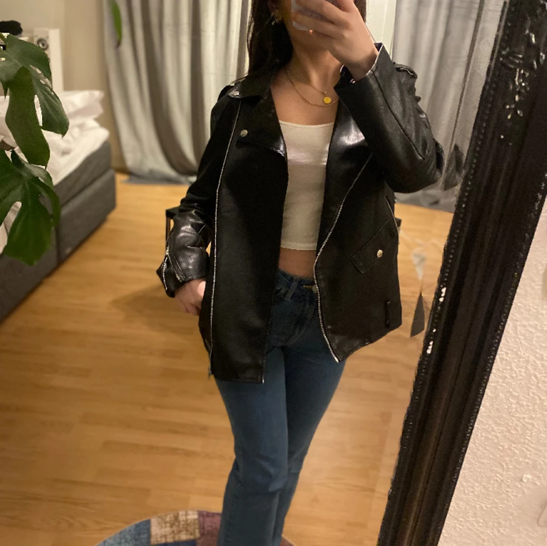 Skinnjacka 💕 - 90