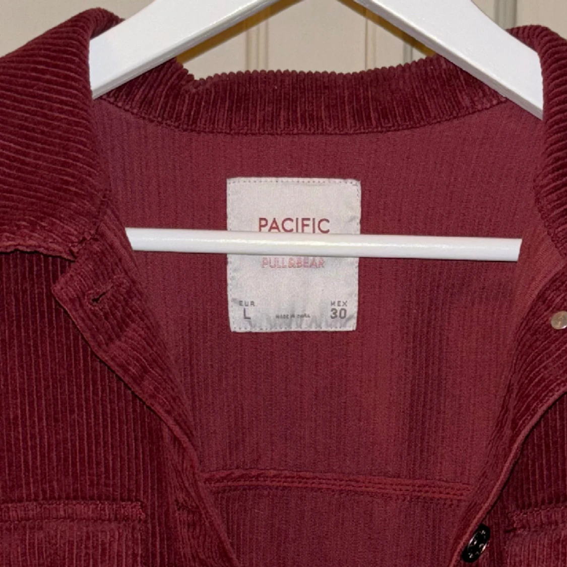 Röd manchesterjacka - 91