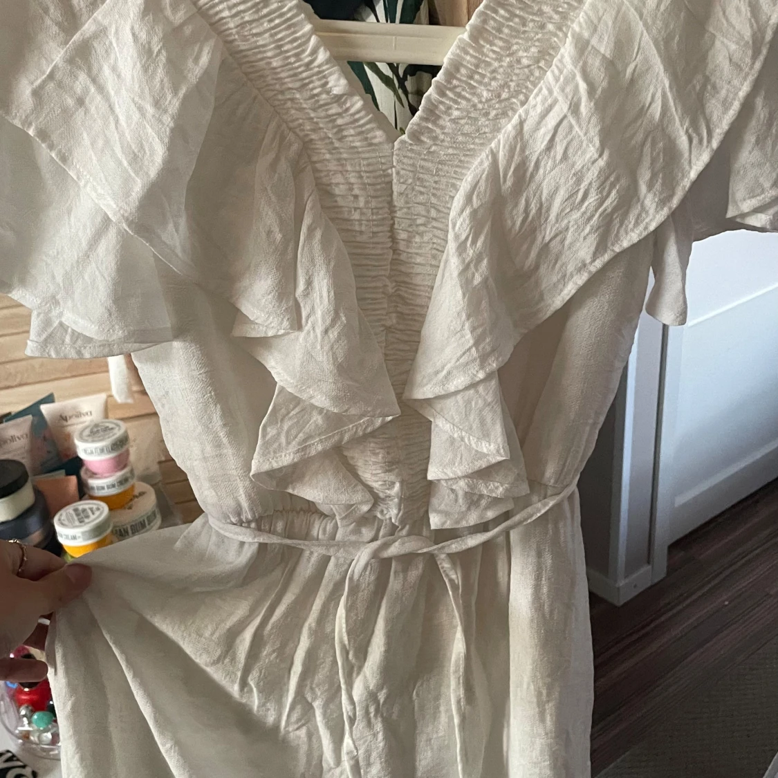 Linne klänning - 90