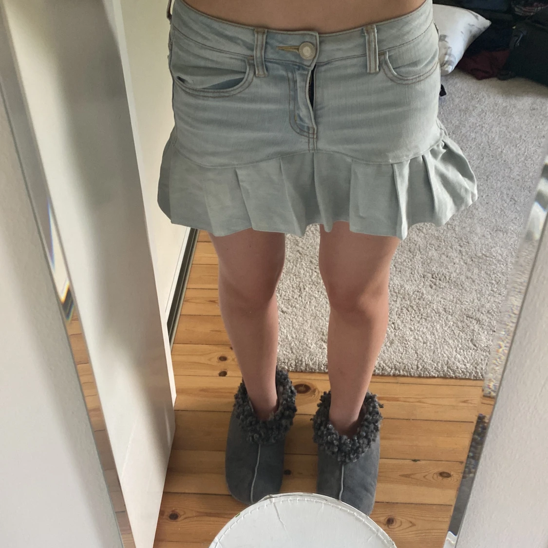 Volang jeanskjol  - 92