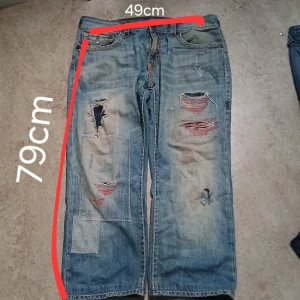 Truey jeans ricky super T relaxed straight - Ricky super T  relaxed straight w flaps and stitching"" ganska rare då stitchingen är officiell och släppt så. Vill du ha flera bilder och mått? Skickar i pm
