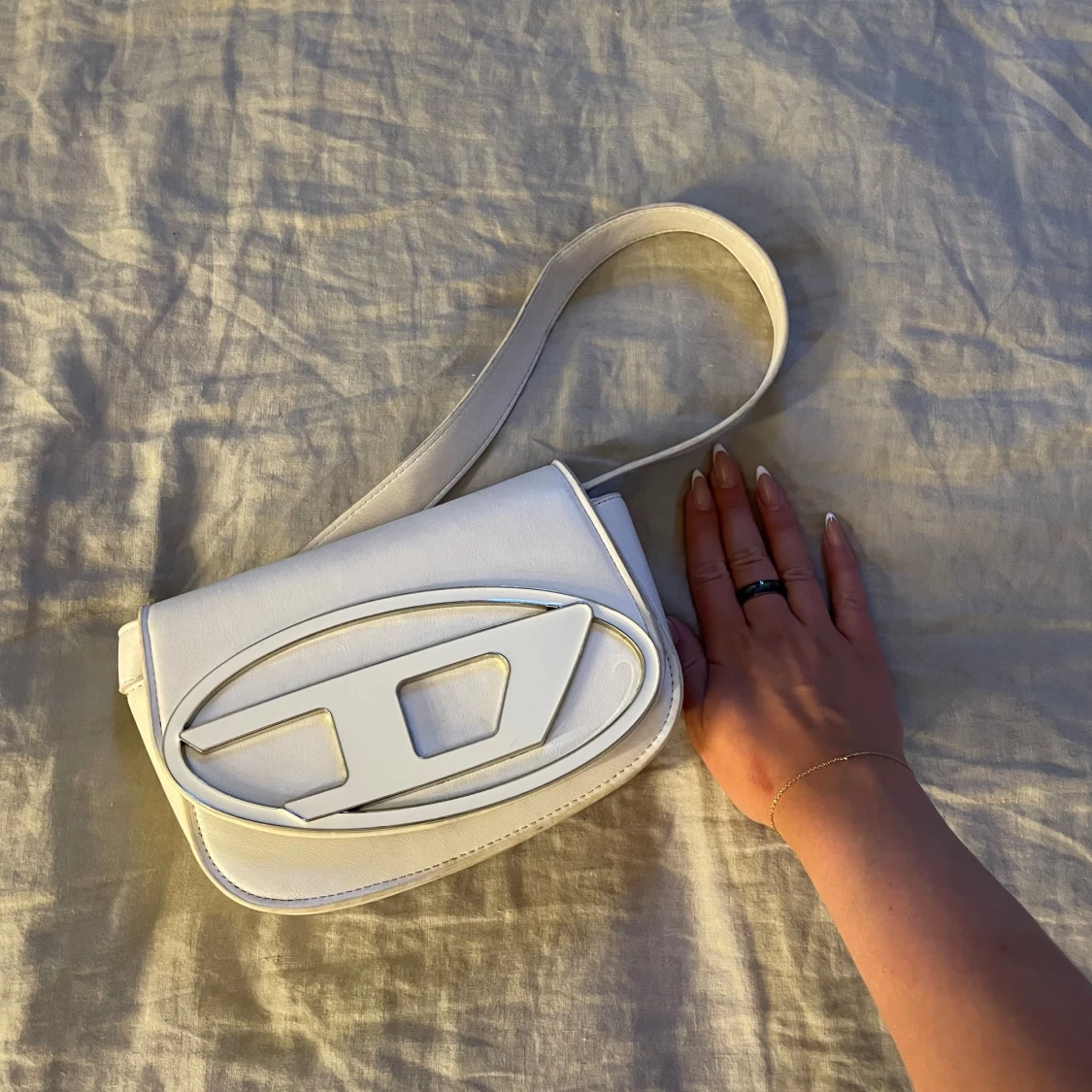 Vit disel väska - 91