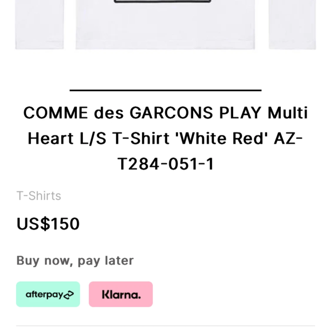 Play Comme des garcons  - 90