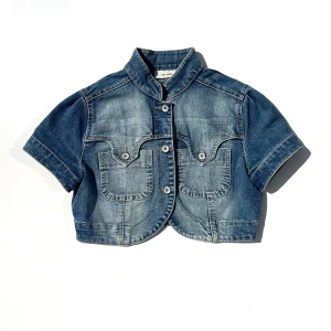 DENIM BOLERO - Bolero i jeans/denim Storlek: S Fint skick  