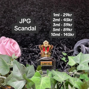 Jean Paul Gaultier Scandal EdT - Sänkta Priser! Finns i 1,2,3,5,10ml Kontakta gärna oss innan ny köper Speciellt om du ska köpa fler än 1 dekant/sample, priser finns i bilden (1 gratis 1ml sample ingår alltid vid köp av 149kr eller mer✅)