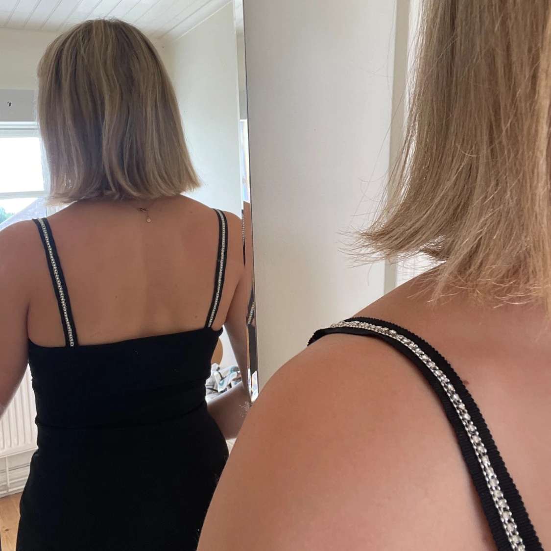 Svart Miniklänning  - 91