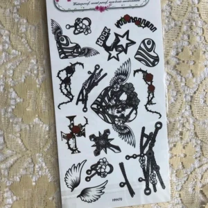 Tillfällig Tatuering  - Mått ca 21.00*10.00 cm Sammafrakt  25kr/st  Finns fler varje 