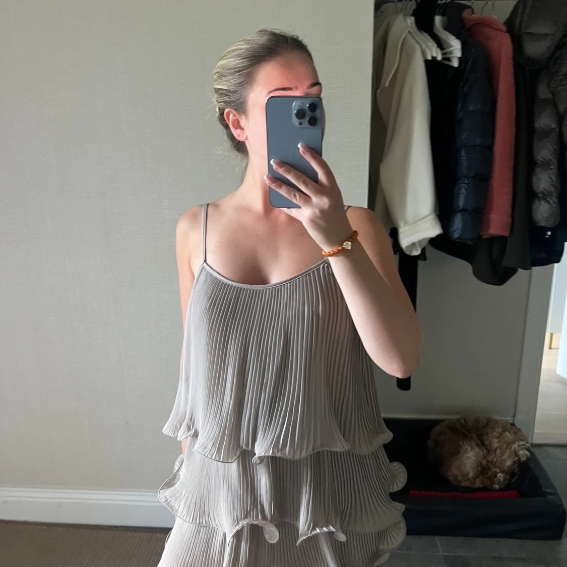 Hm volang klänning - 91