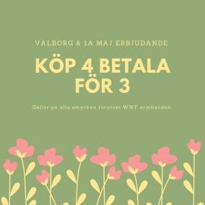 För att ta del av erbjudandet så skriver ni antingen till mig så fixar jag rabatten. Eller så ger ni ett prisförslag på en bundle med 4 varor där ni räknat bort priset på den billigaste 💕