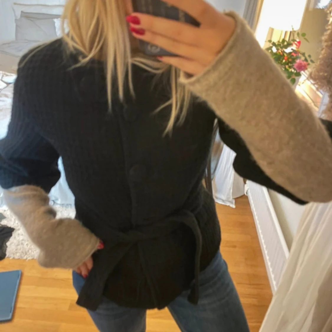 Trekvartsärmad vårjacka - 90