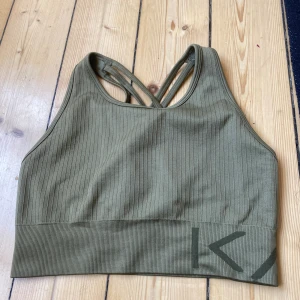 Helt ny träningstopp  - Har aldrig använt då den var för liten för mig. Fint och skönt material. Kort topp. Bra att träna i, och helt ny. 