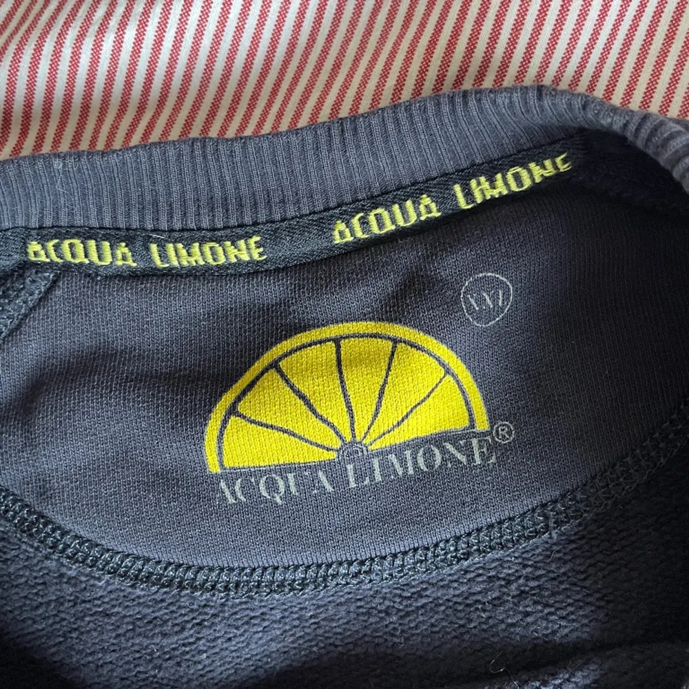 Säljer min aqua limone tröja, använd 2 gånger, som i nytt skick! Storlek XXL men jag är vanligtvis en M och haft denna oversized.  . Tröjor & Koftor.