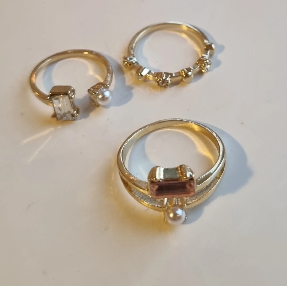 Set med tre ringar  - 90