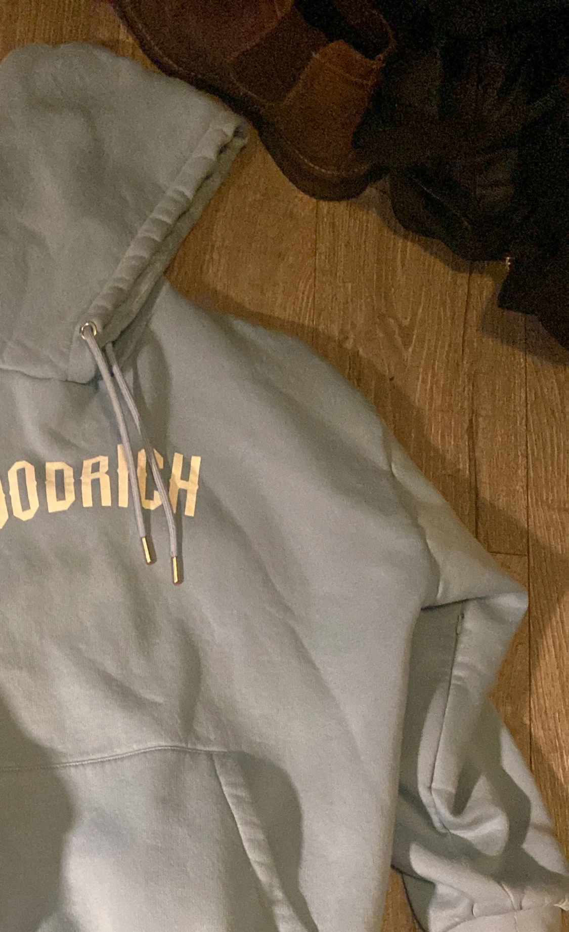 Blå hoodrich dress  - 90