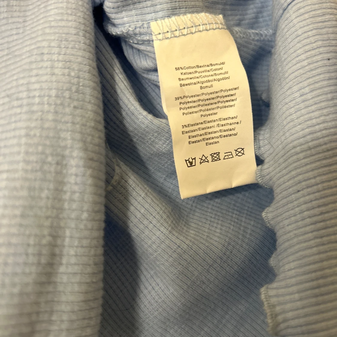 Glamorous - Ljusblå shorts, strl 34 - 91