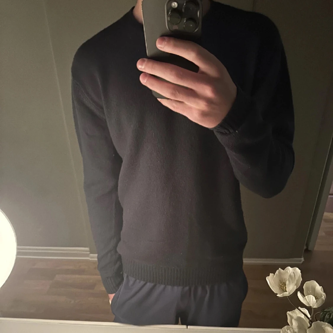 John Henric stickad tröja