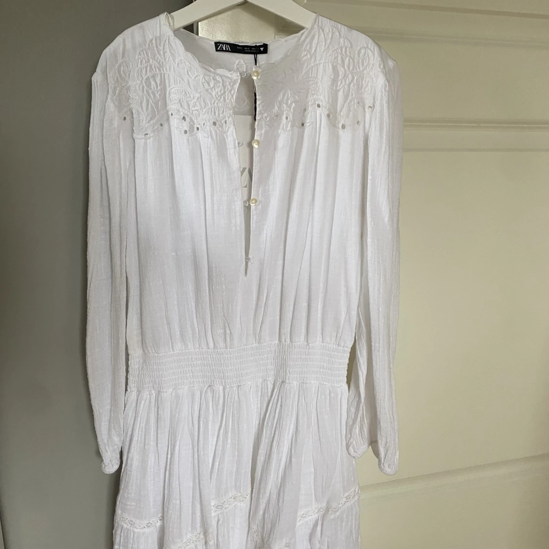 Vit klänning Zara