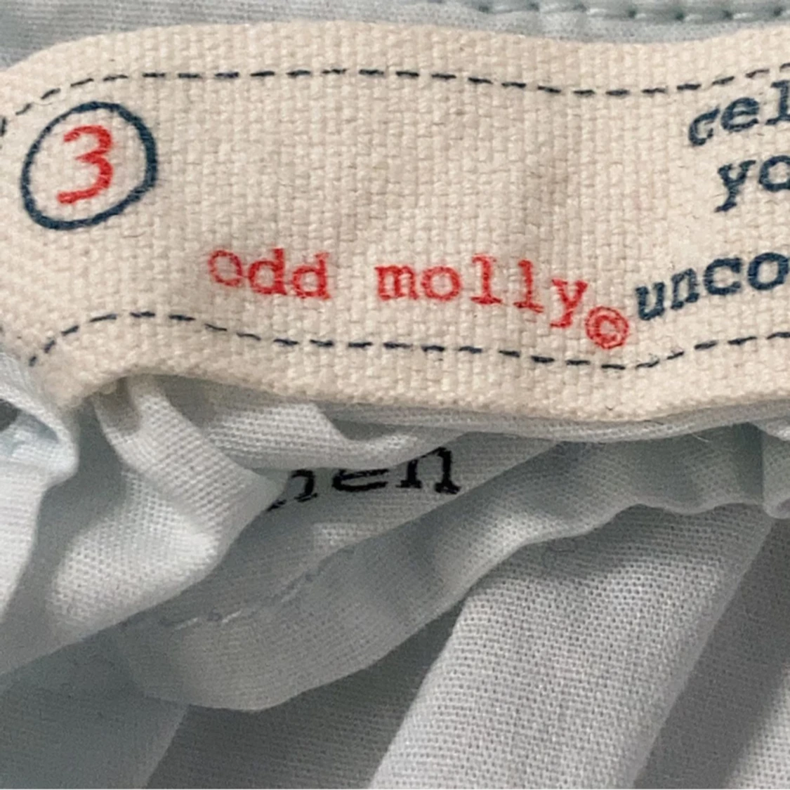 Odd molly blå söt topp - 91