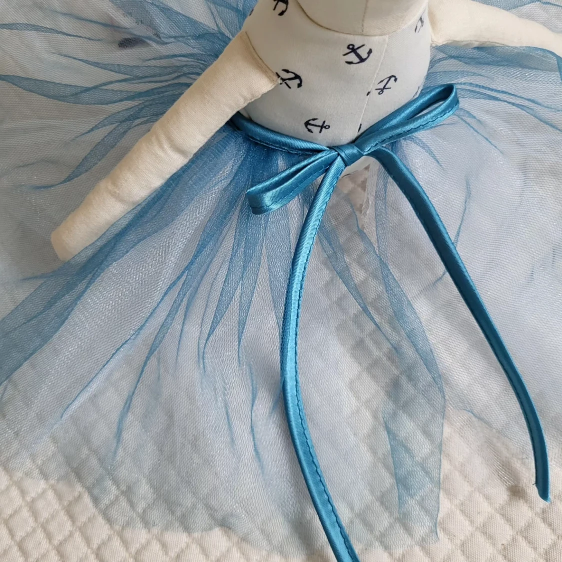 Handgjord Tilu Lilu kanin,mjuk leksak för Påskpresent - 91