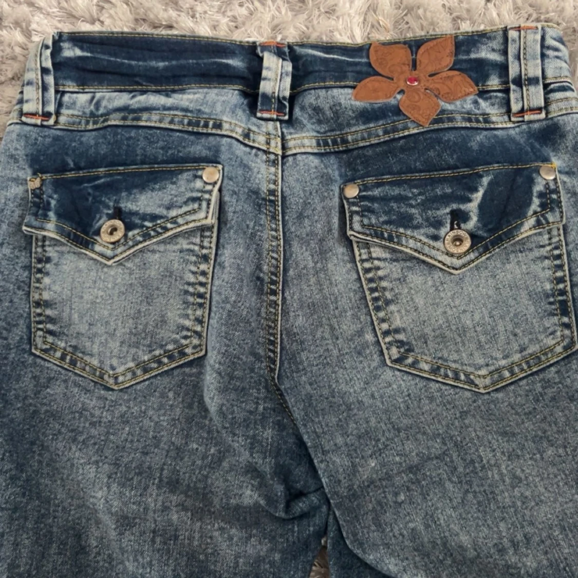 Snygga unika Low-waist jeans - 90