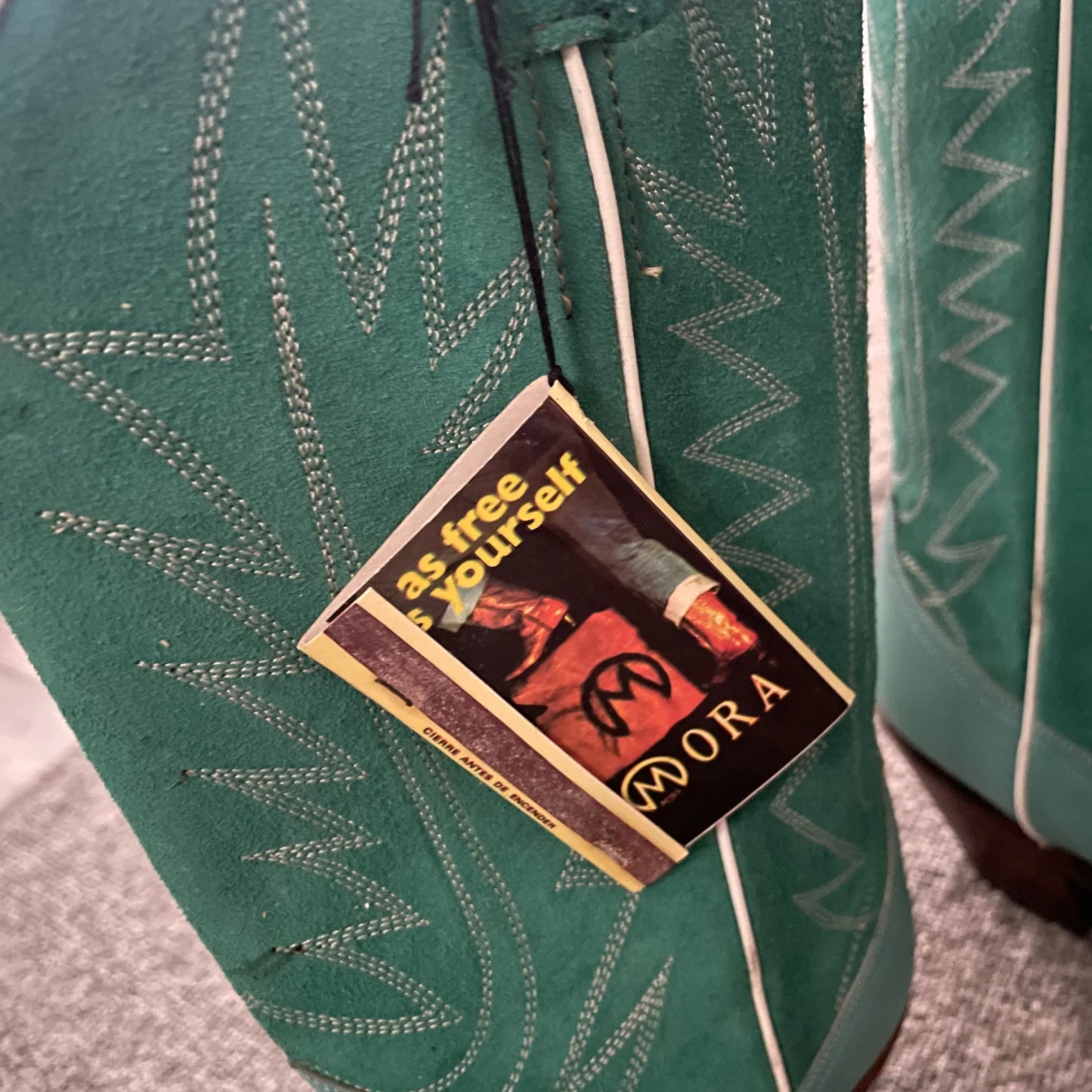 Helt nya Tony Mora cowboy stövlar  - 90