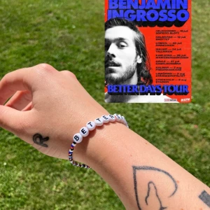 Armband- Benjamin Ingrosso  - Armband inspirerat från 2024 ”Better days tour” 